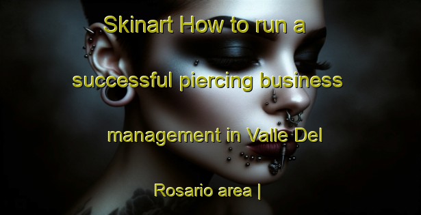 Skinart How to run a successful piercing business management in Valle Del Rosario area | PiercingTraining | PiercingClasses | SkinartTraining-Mexico